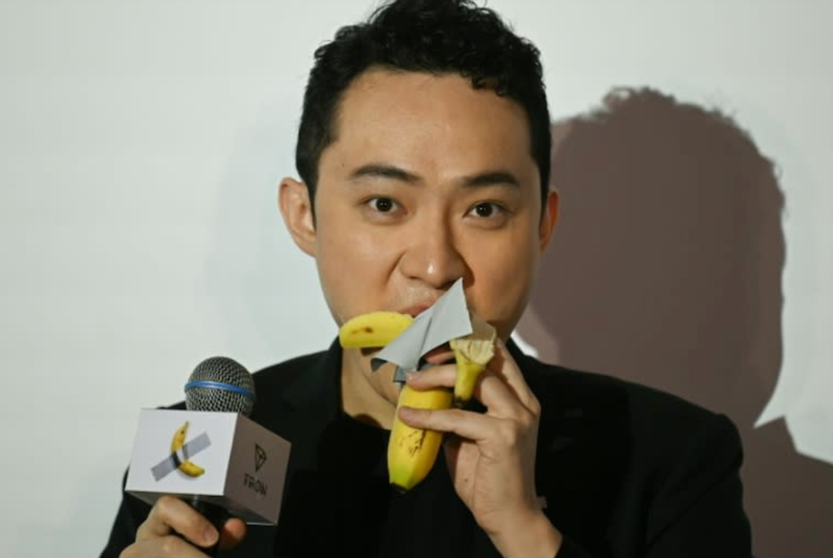 Crypto boss eats banana art he bought for $6.2 million