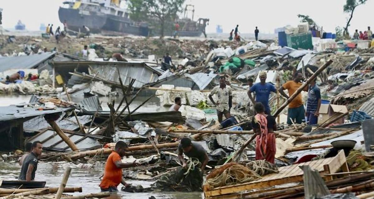 28 dead in Bangladesh cyclone, millions without power