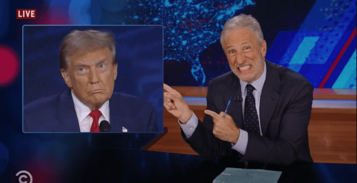 'Daily Show' host Jon Stewart unleashes F-bombs in Harris-Trump debate recap