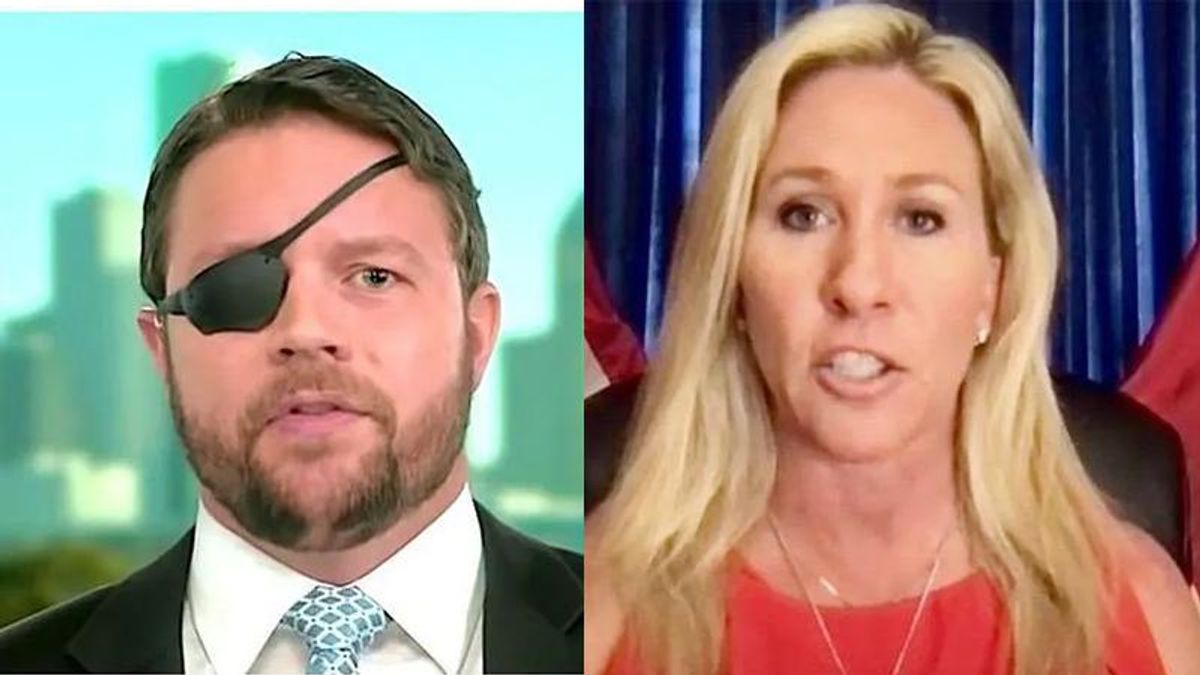 dan crenshaw and marjorie taylor greene