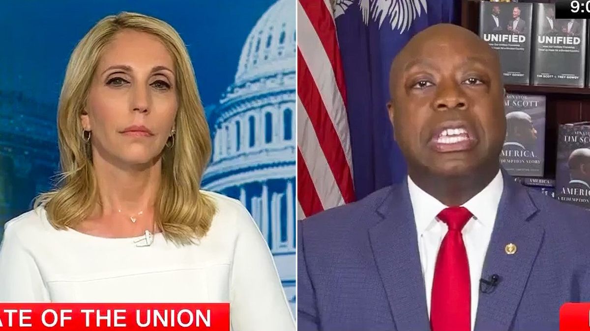 'You keep answering about Joe Biden': CNN host nails Tim Scott for dodging on Trump