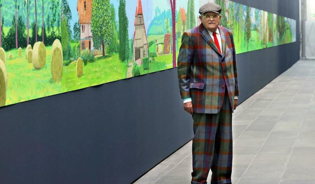 For David Hockney, lockdown was natural blessing