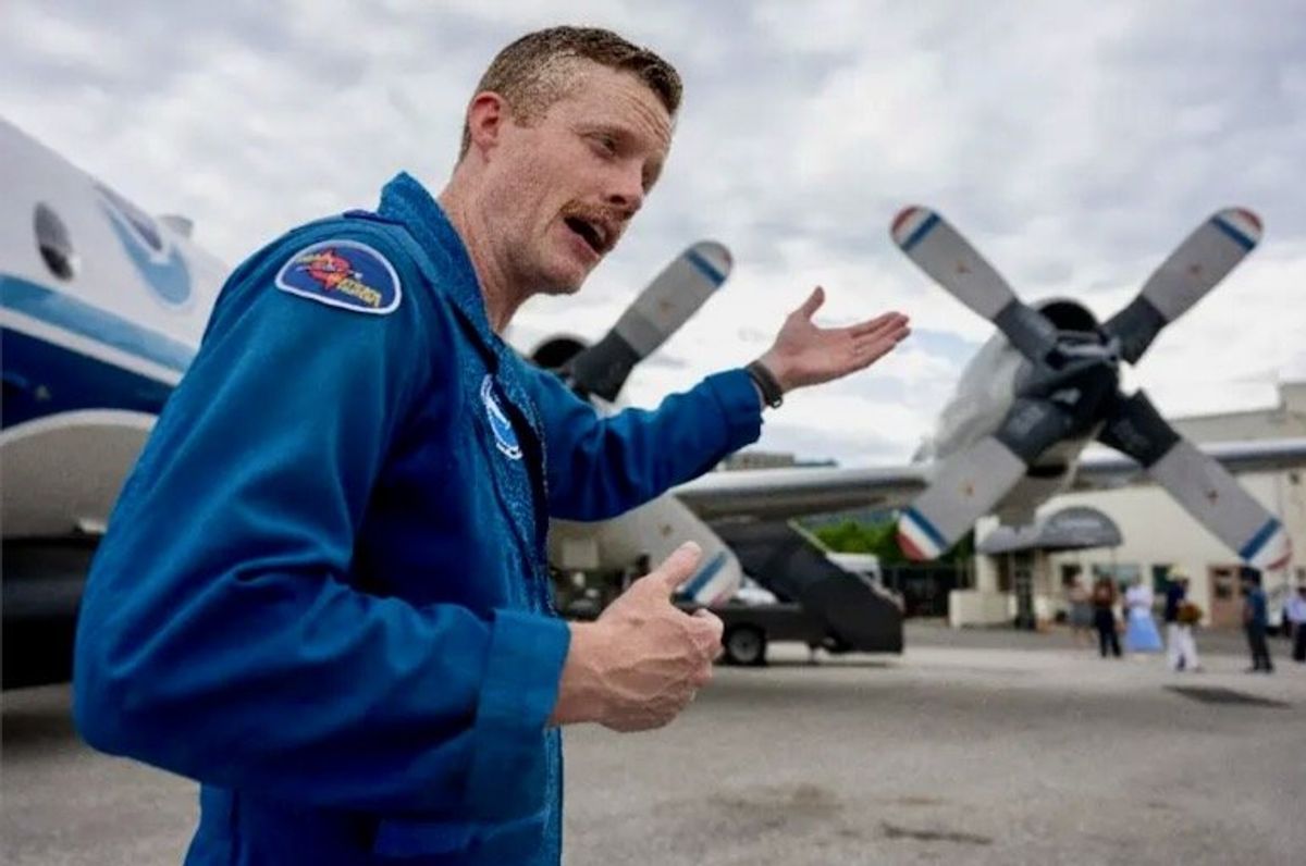 'Hurricane hunters:' calm science pilots in eye of the storm