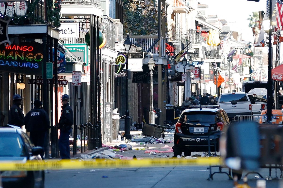 New Orleans driver who mowed down dozens, killing 10, had ISIS flag on trailer: officials
