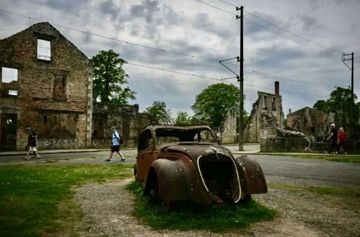 France seeks to save Nazi massacre village from decay