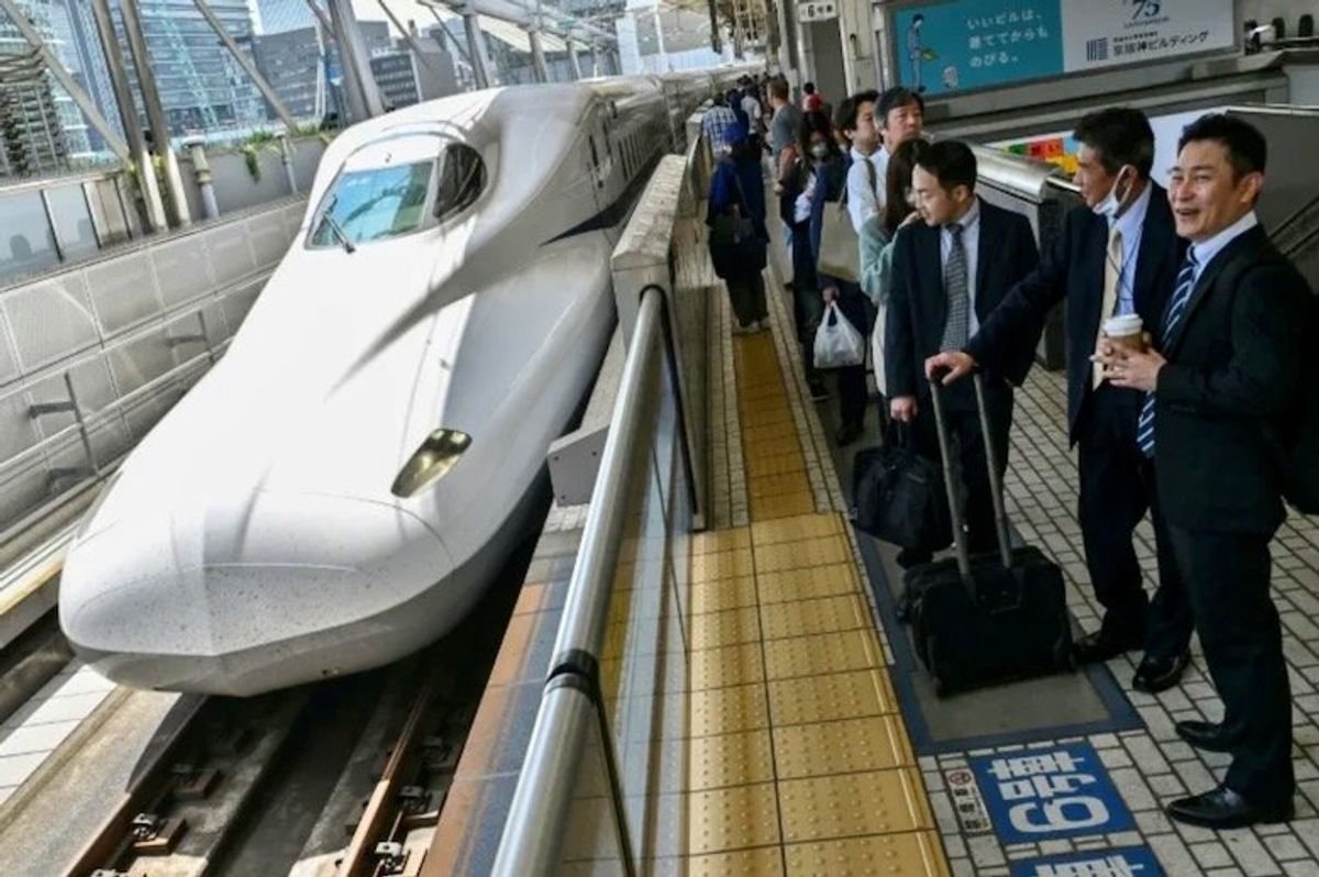 Snake on a train delays Japanese bullet service
