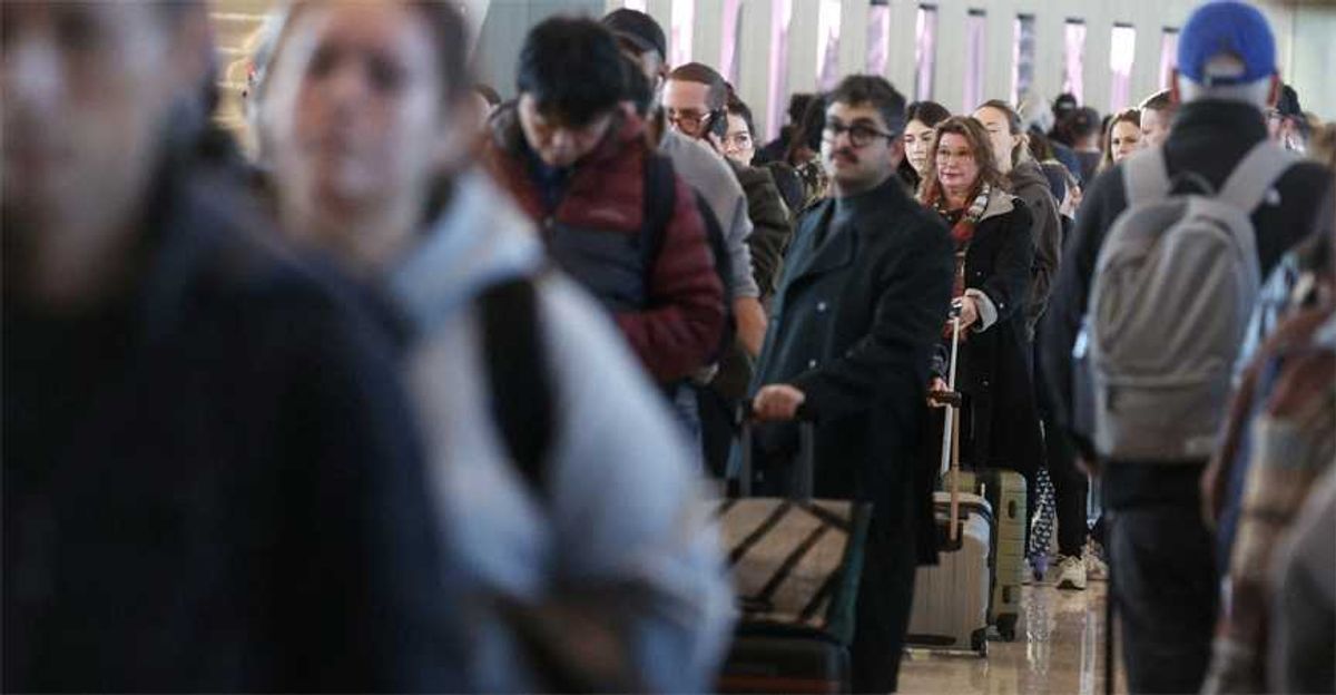 Trump hurls flustered accusations at Dems as he threatens drastic airport escalation