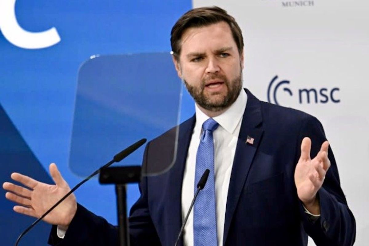 Vance, Germany lock horns over far right