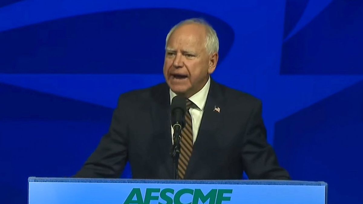 ‘Thank you for your service’: Tim Walz hits back at J.D. Vance’s ‘stolen valor’ claim