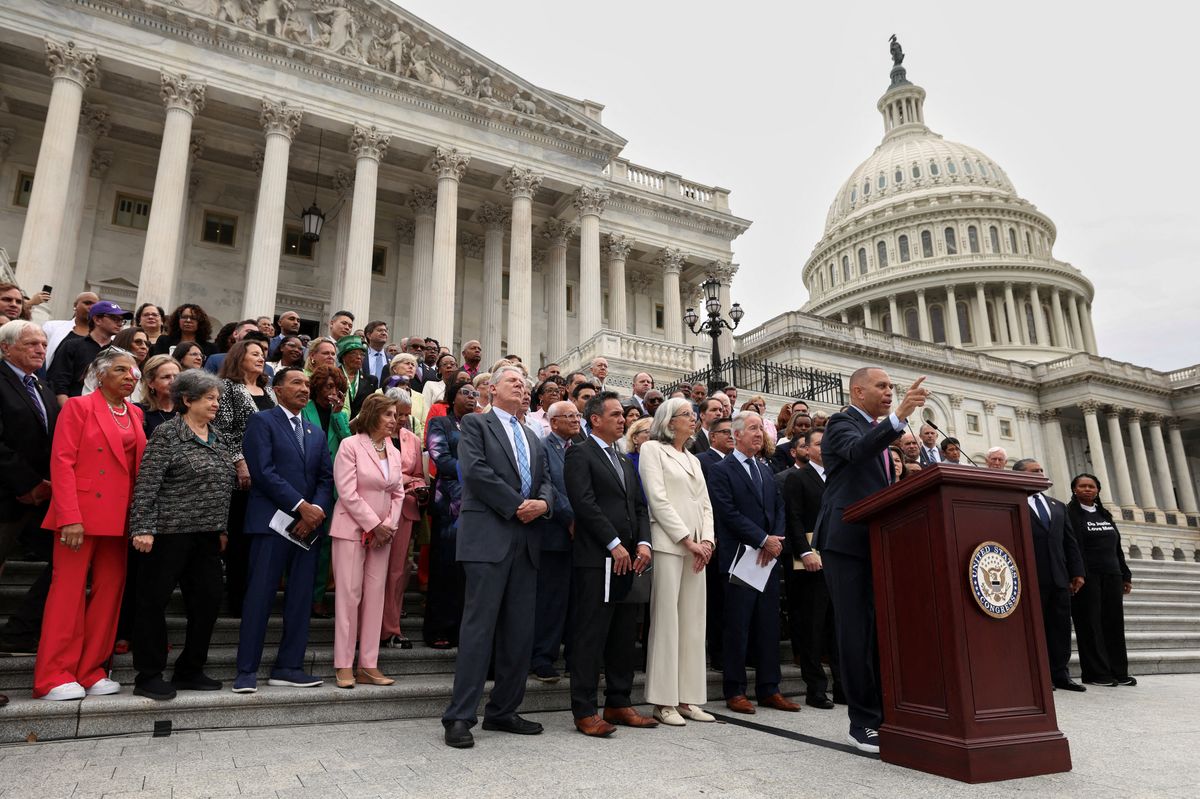 Democrats at the Capitol