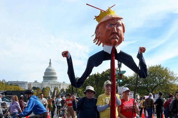 Trump suffers worldwide embarrassment as No Kings explodes outside America