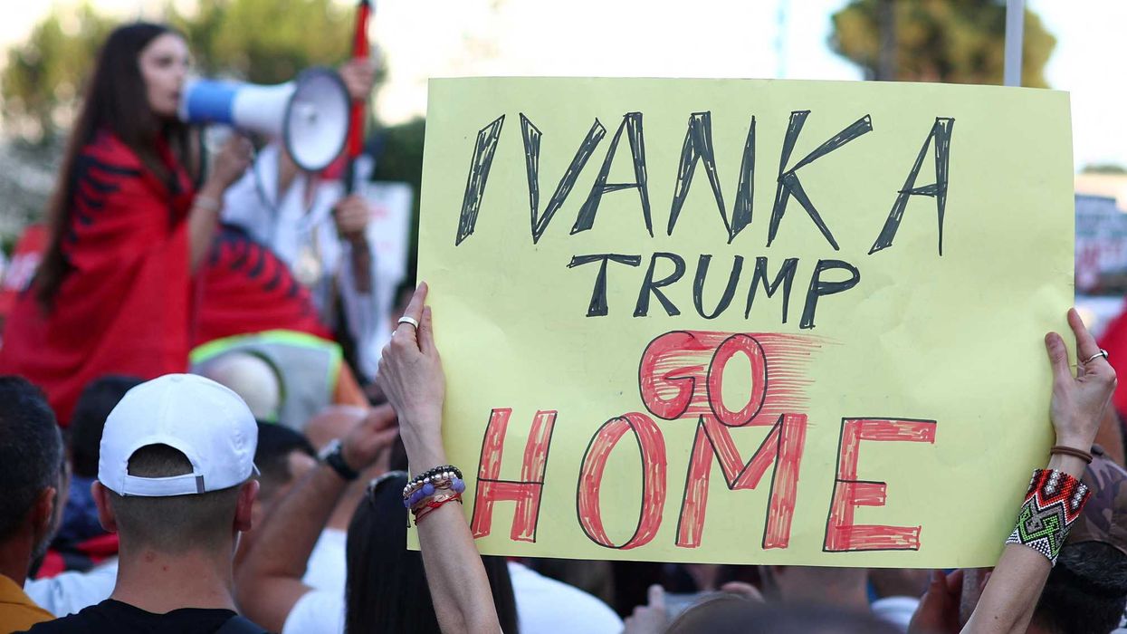 Albanians protest Ivanka Trump and Jared Kushner's luxury resort built on protected land