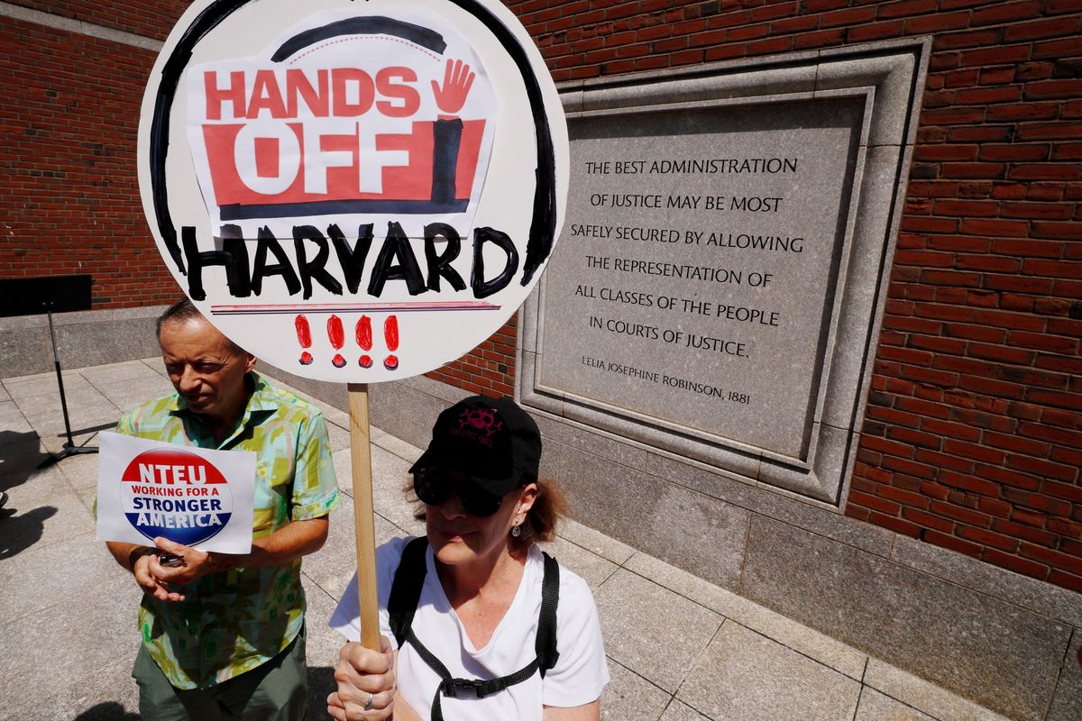 Harvard scholars demand school not cave to Trump's 'assault'