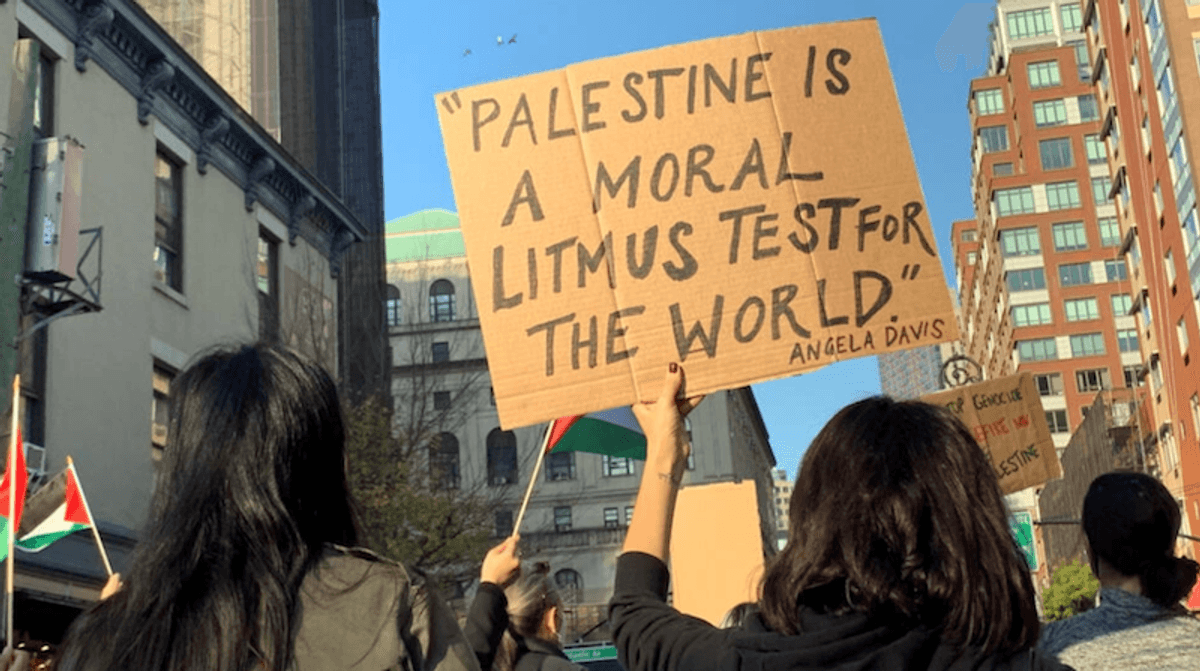'Black Lives 4 Palestine': U.S. activists find common cause