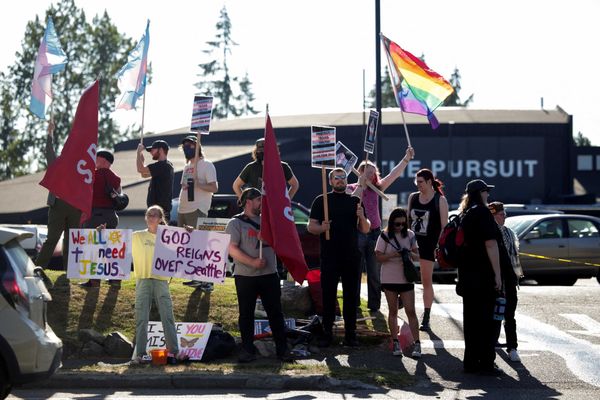 'Scary!' MAGA meltdown erupts as young man states fact to Erika Kirk in church