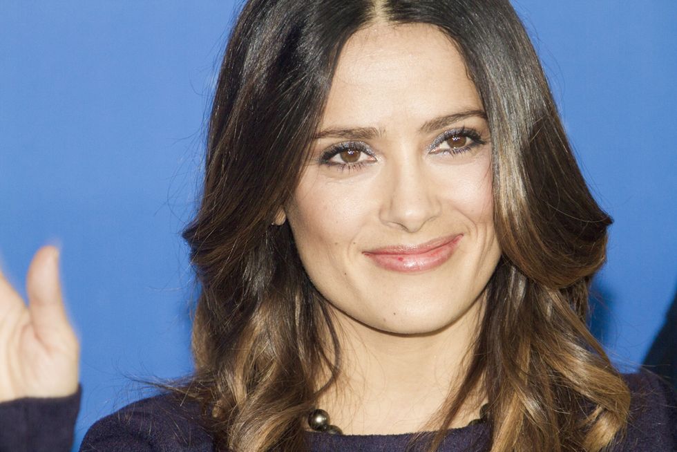 Salma Hayek shot down Trump for a date so he planted a phony story in the National Enquirer