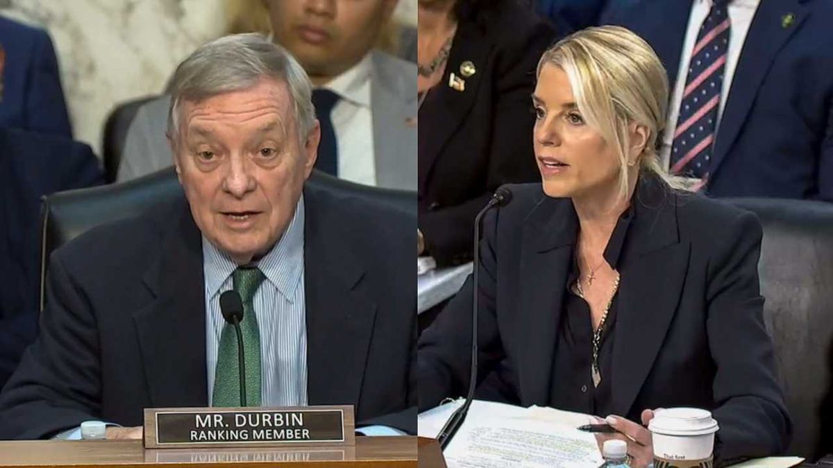 ​Pam Bondi stonewalls senator with pointblank refusal to discuss Epstein list