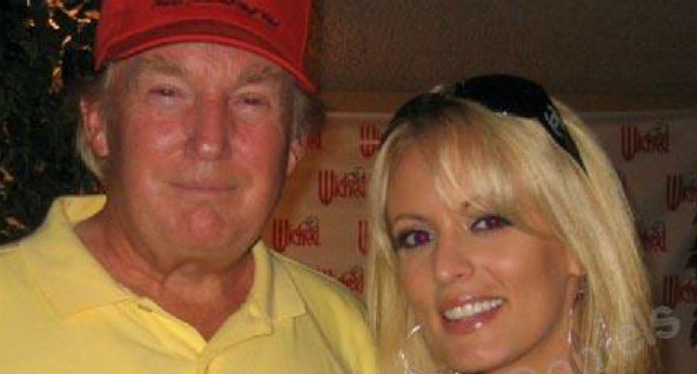 'I chose to stay away': Woman claims she was invited to join Trump and Stormy in tryst