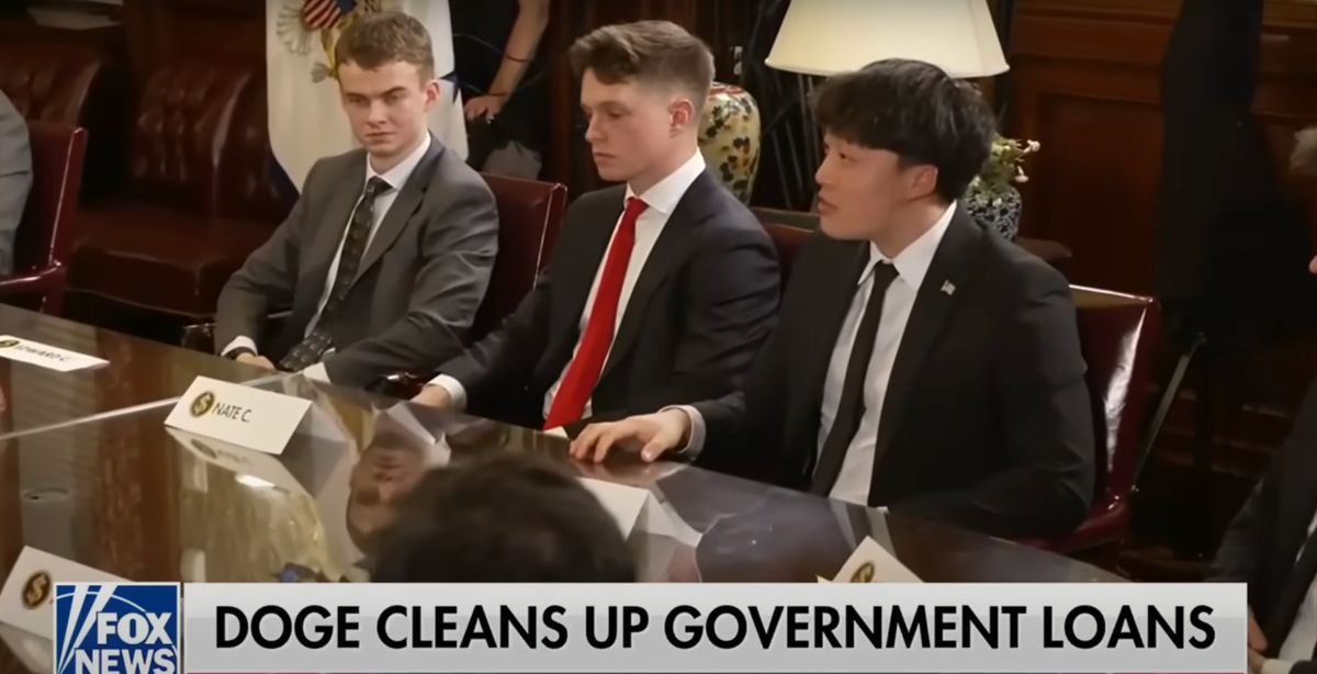 Fox News DOGE interview prompts onlookers to note a conspicuous absence from the team