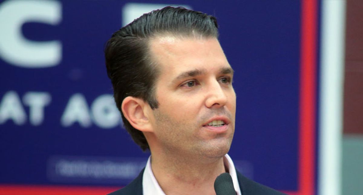 Questions emerge about Donald Trump Jr's wellbeing following ballistic video