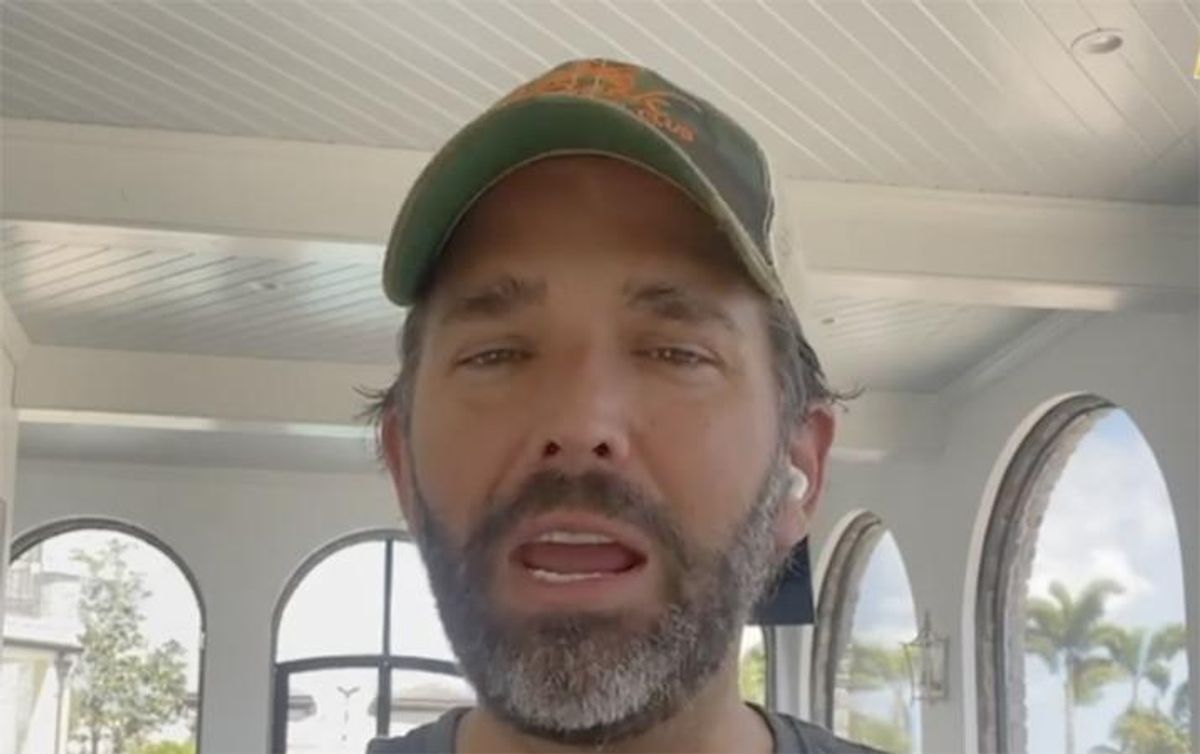 'Smoking gun': former US attorney labels Don Trump Jr's election texts 'powerful evidence' of fraud