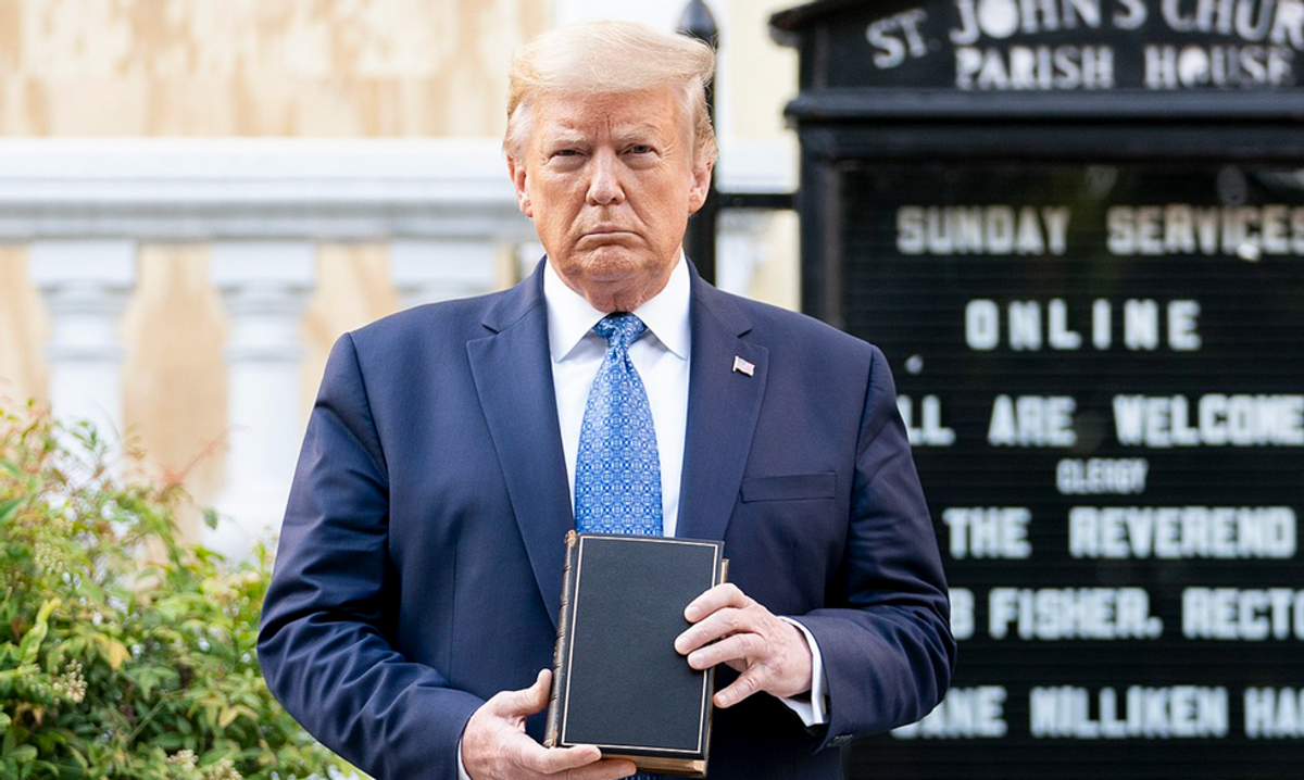 Trump did send armed agents to clear George Floyd protesters for photo-op: report