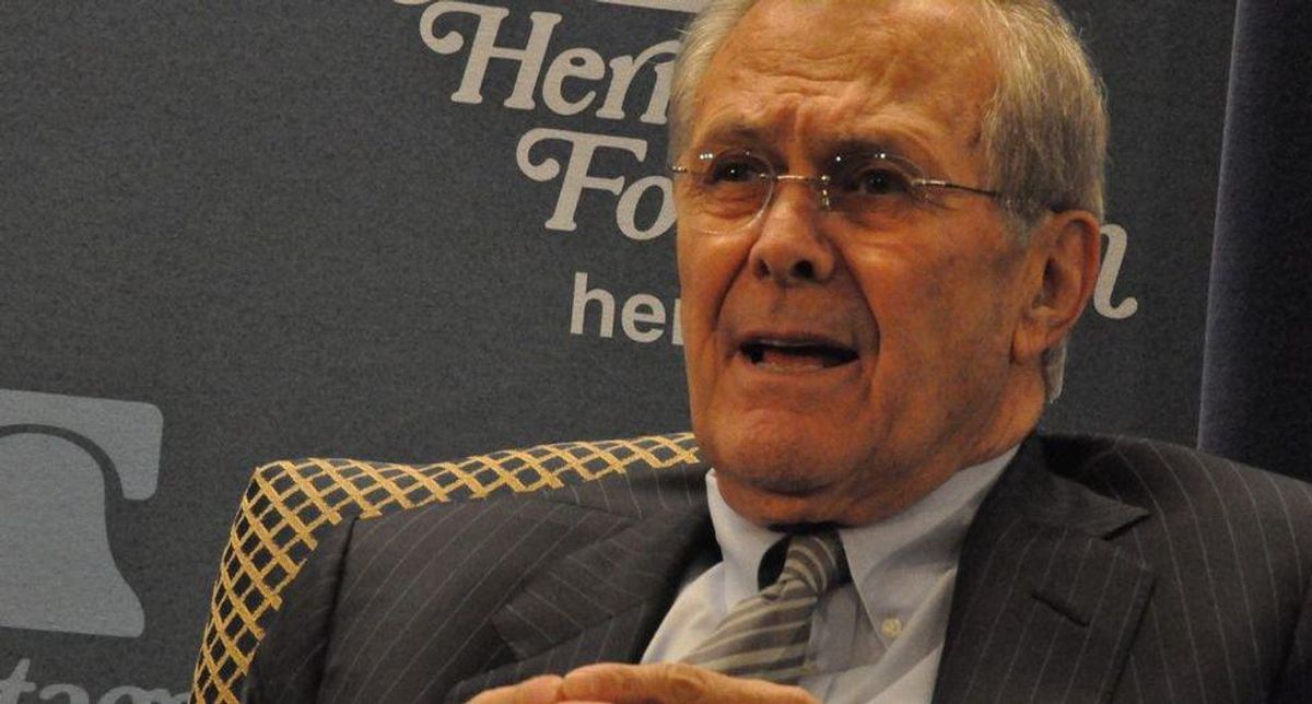 Donald Rumsfeld's haunting prophecy on Afghanistan war shown in newly published documents