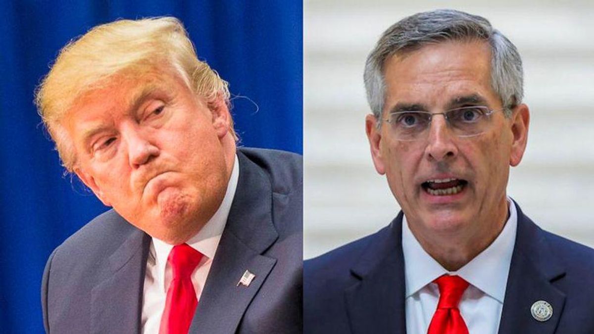 MSNBC host 'stunned' as Brad Raffensperger refuses to say he won’t vote for Trump in 2024