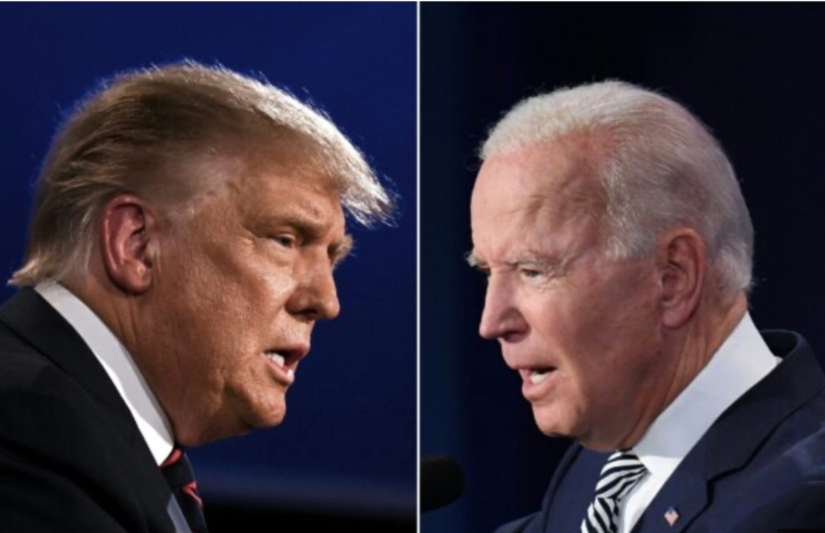 Donald Trump and Joe Biden