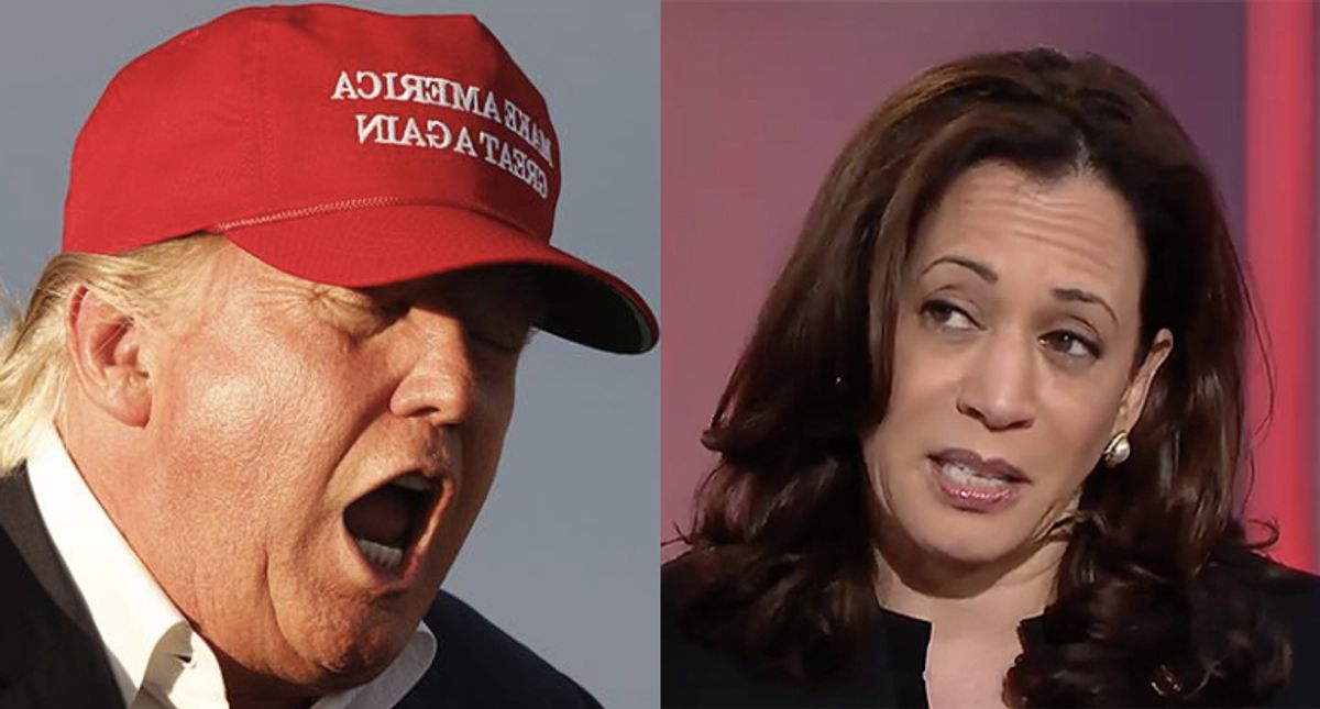 The only weapon 'old one' Trump has against Kamala Harris is 'word vomit': CNN analyst