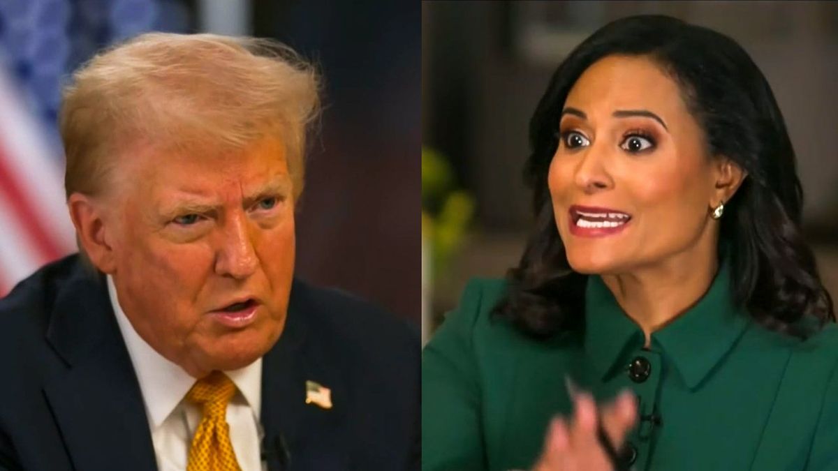 'That's not the case': NBC host pushes back after Trump claims immigrant gangs taking over