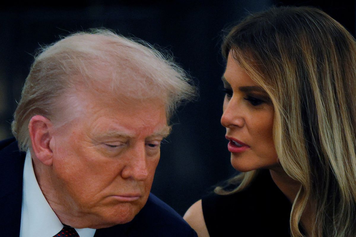 Donald Trump and Melania Trump