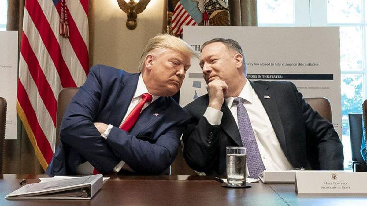 Mike Pompeo worried that Trump would spark an 'international conflict' to justify staying in office: report