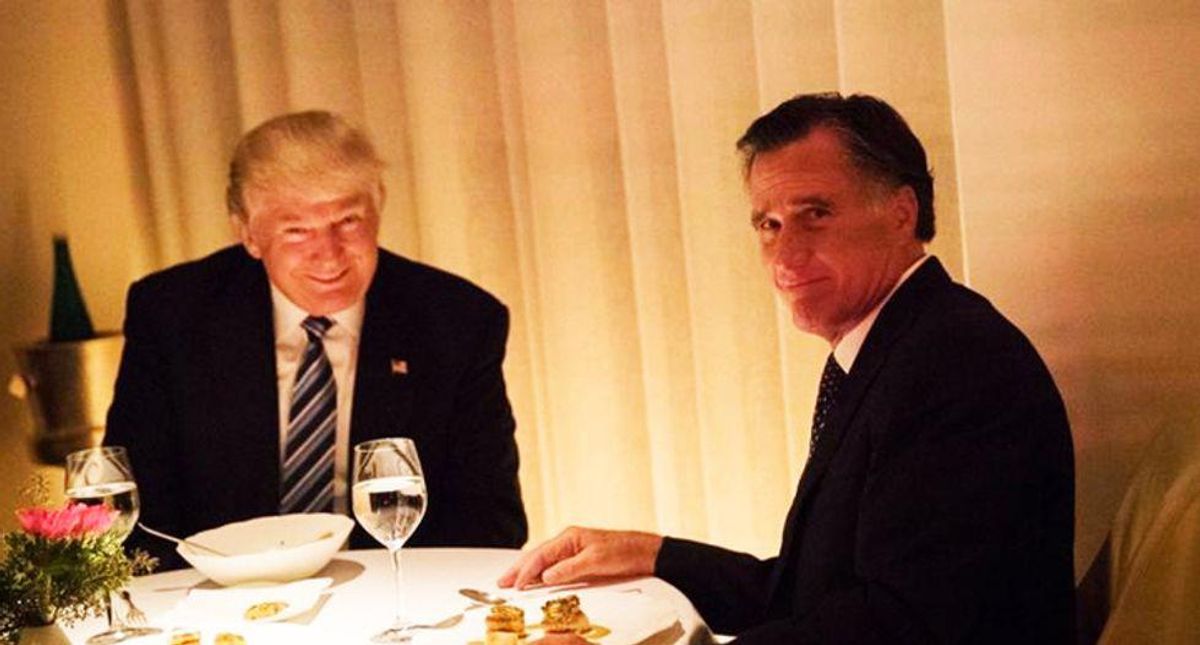 'Only a mother could love': Trump throws tantrum over Mitt Romney's new book