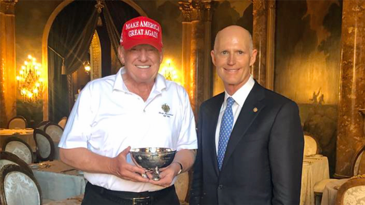 Trump loyalist Rick Scott refuses to answer if he thinks ex-president is lying: reporter
