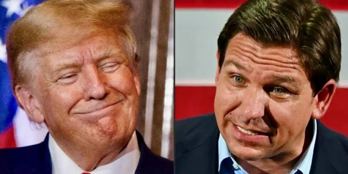 DeSantis says Trump not a danger to democracy and should have gone further while president