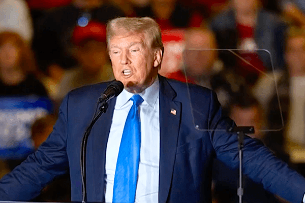 'Unforgivable': Trump called out for rewriting history of his presidency at new rally
