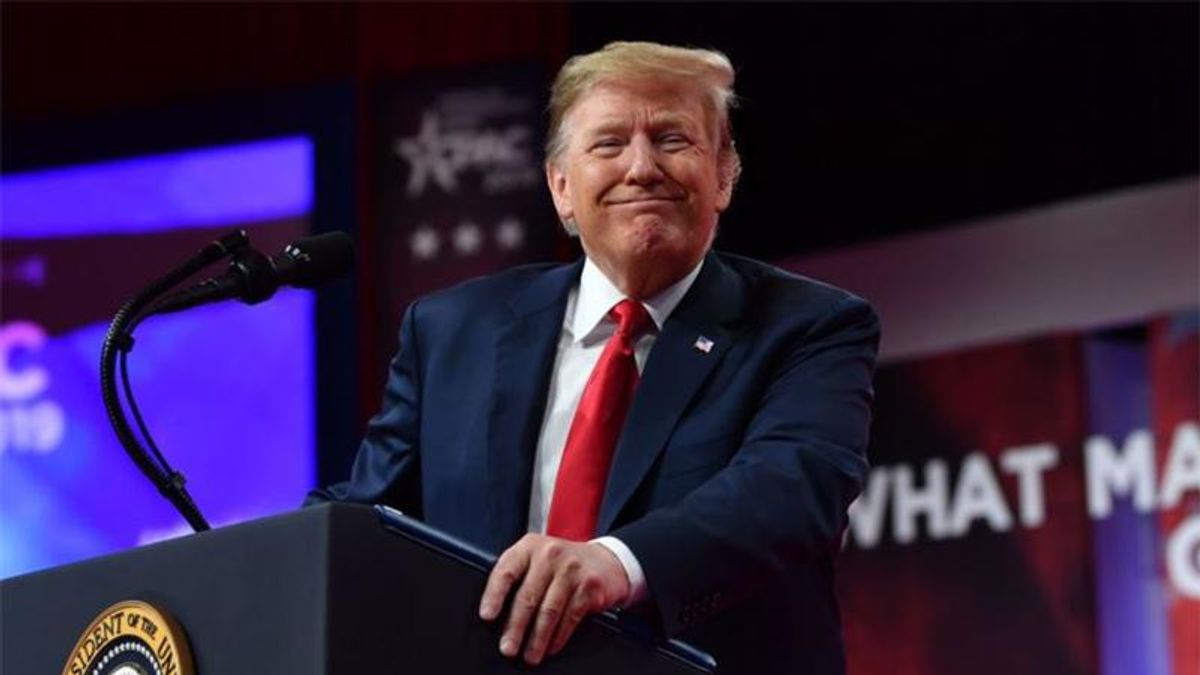 WATCH: Ex-president Donald Trump addresses CPAC attendees