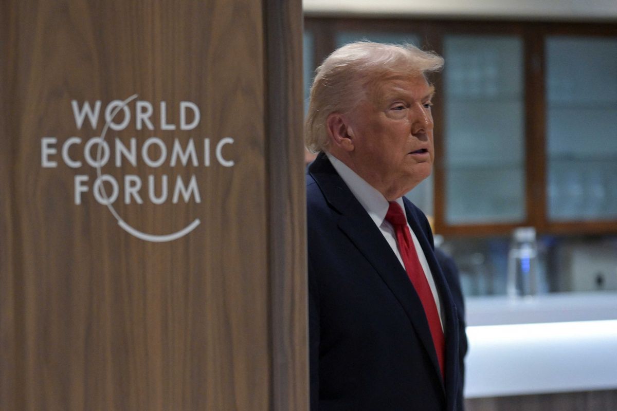 Donald Trump at Davos