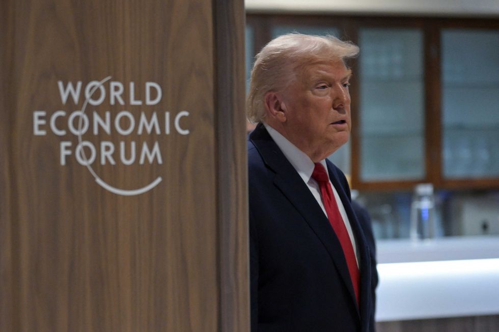 Trump's Davos embarrassment proves who is pulling his strings