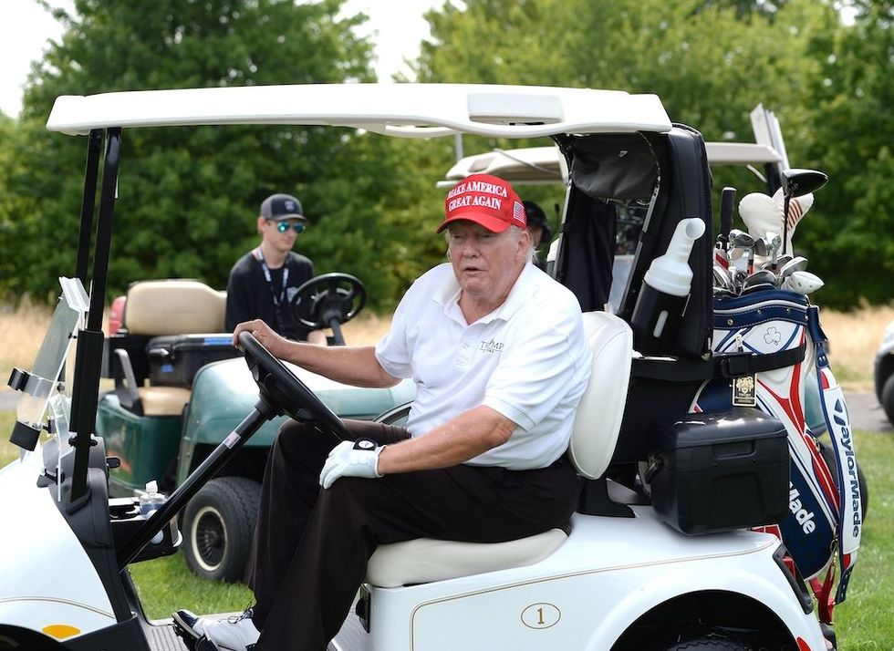 Trump spotted at golf club as two US service members killed: report