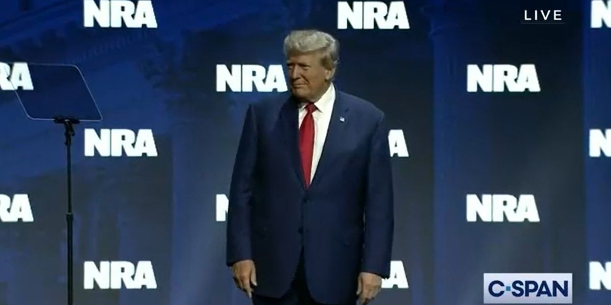 Nra Rally Trump promises to be a 'loyal friend' to the NRA if he wins 2024 ...
