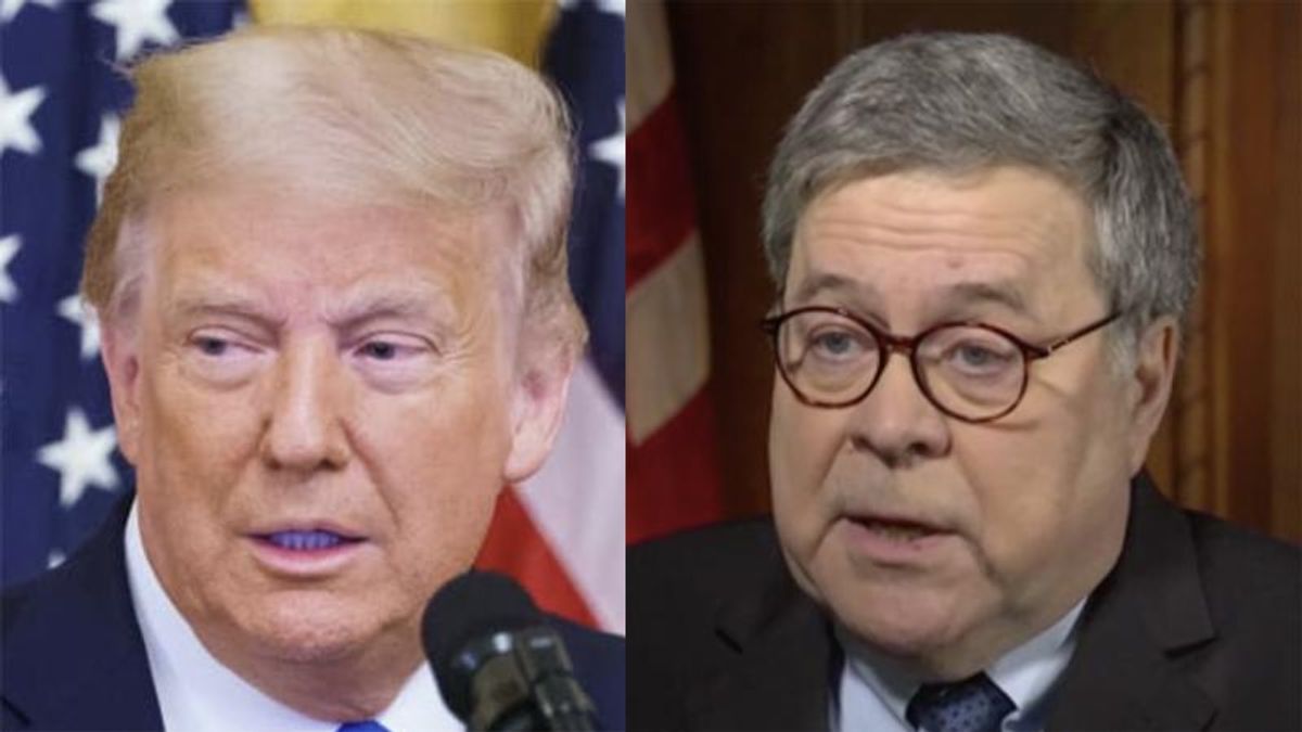 'He's lost his grip': Bill Barr urges Republicans to dump Trump