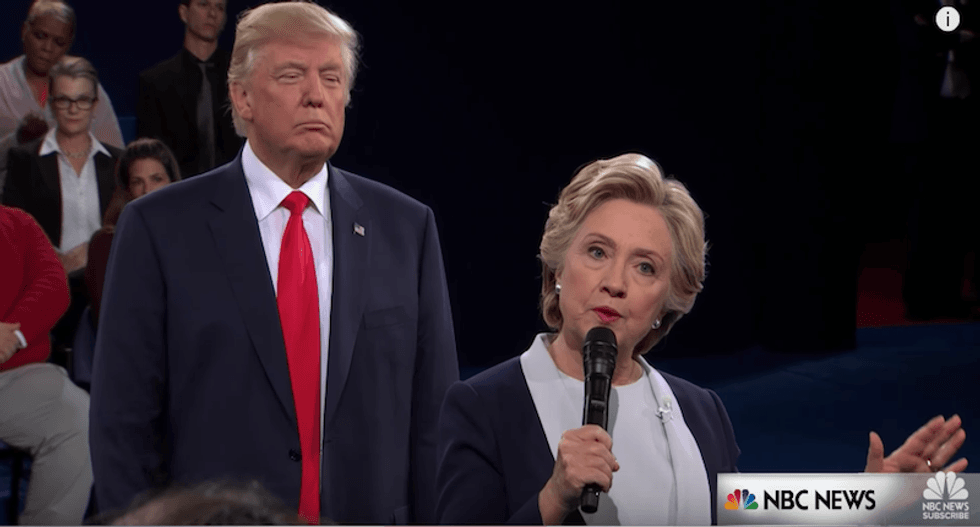 Trump cribbed his State of the Union tagline from Hillary Clinton