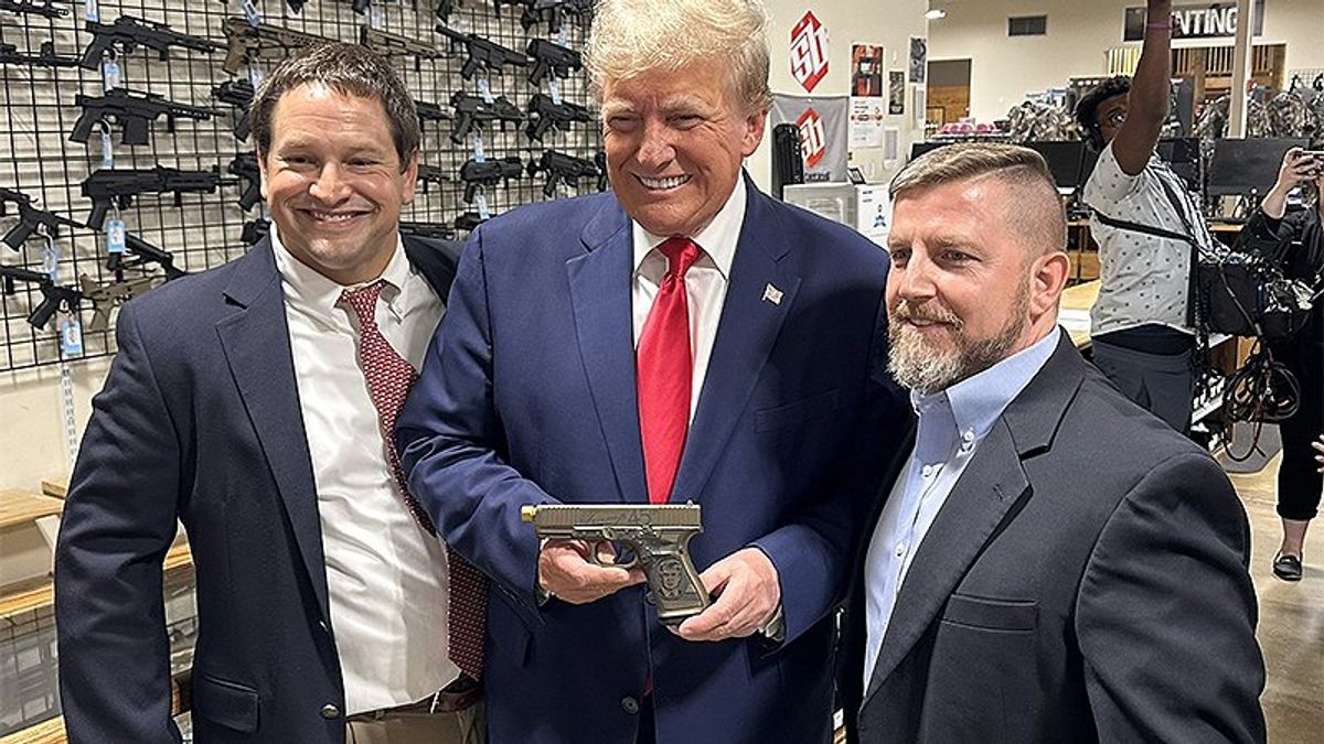 Donald Trump flagged for possibly breaking the law with firearm sale: report
