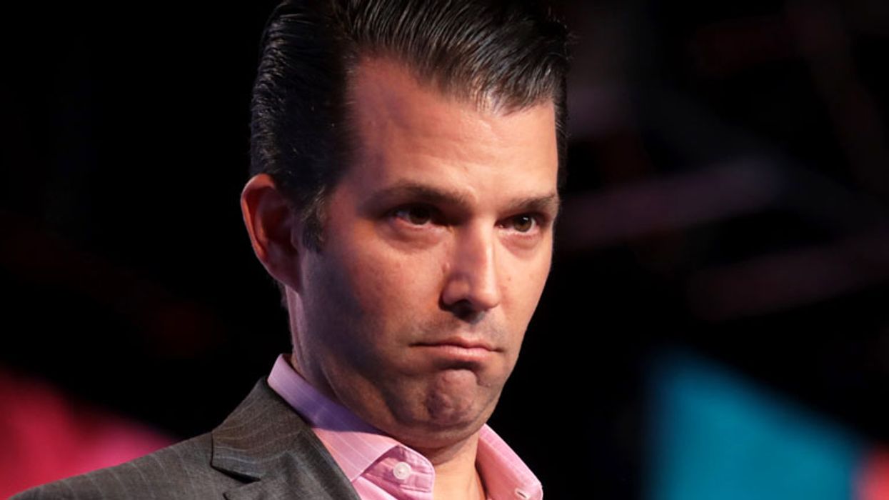 Donald Trump Jr. rages at 'weak' Senate Republicans for 'selling us out' on gun safety deal