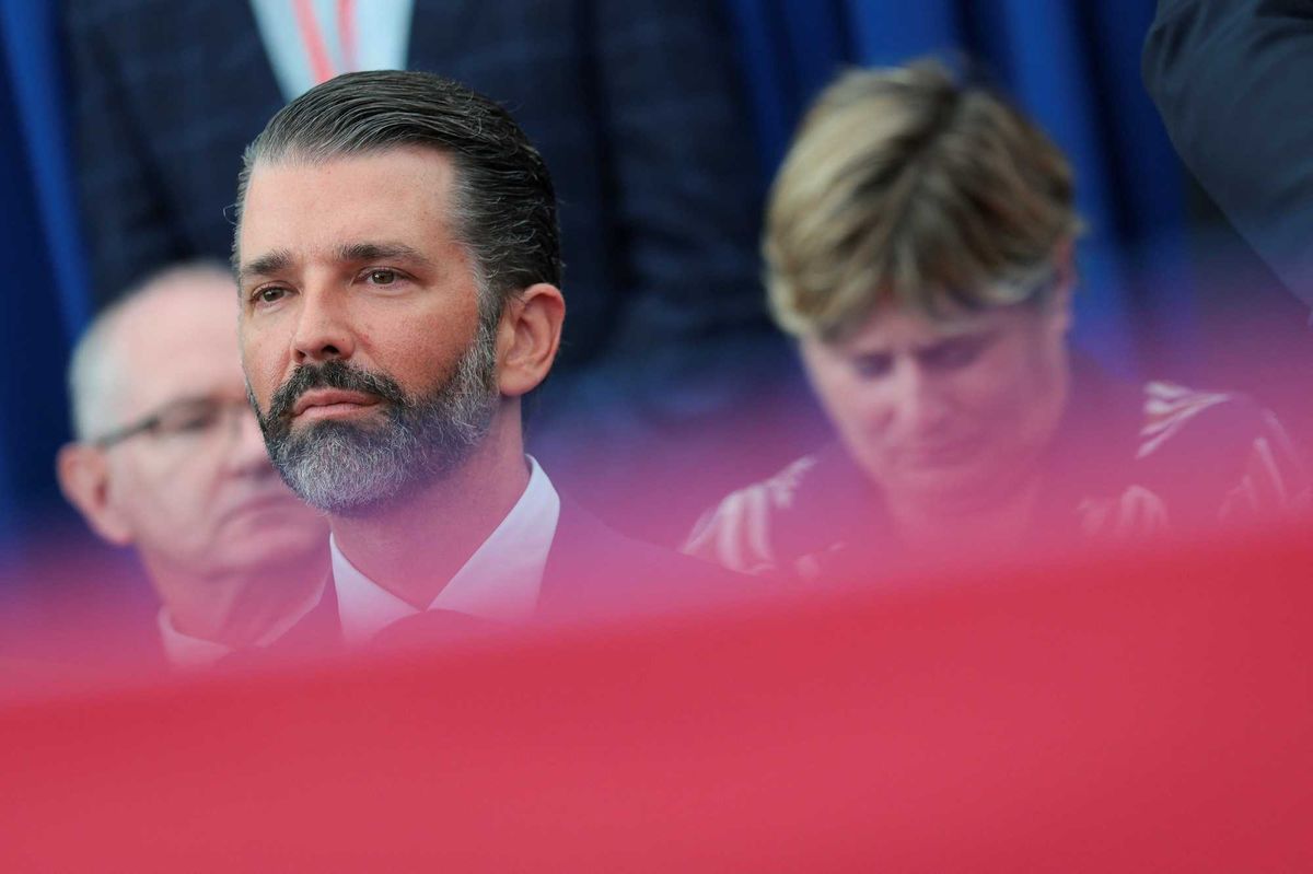 Trump sparks speculation with strange claim about Don Jr: 'Code for something?'