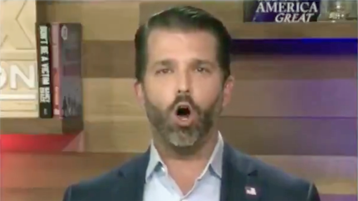 WATCH: Donald Trump Jr attacks law enforcement over Lady Gaga's dogs Koji and Gustav