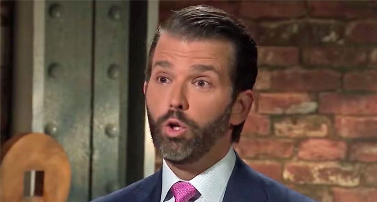 Donald Trump Jr brutally mocked for sharing his dad’s criminal denials: ‘Flip before Ivanka does’