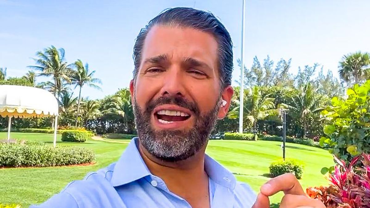 Don Trump Jr. claims YouTube banned his father's interview because 'the comments on it were awesome'